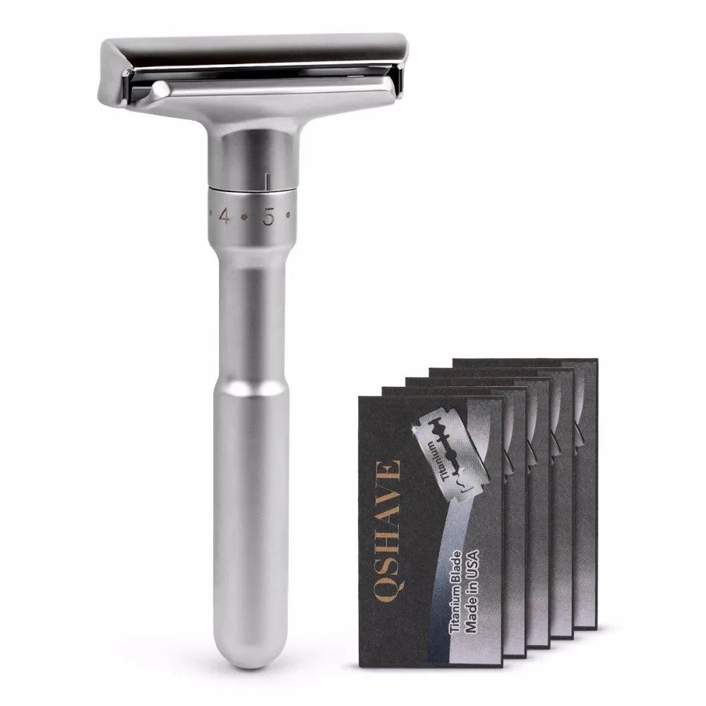 QShave Adjustable Safety Razor