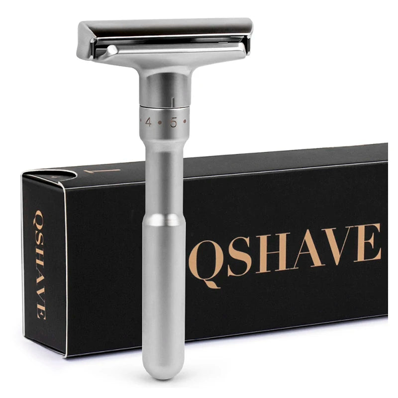 QShave Adjustable Safety Razor