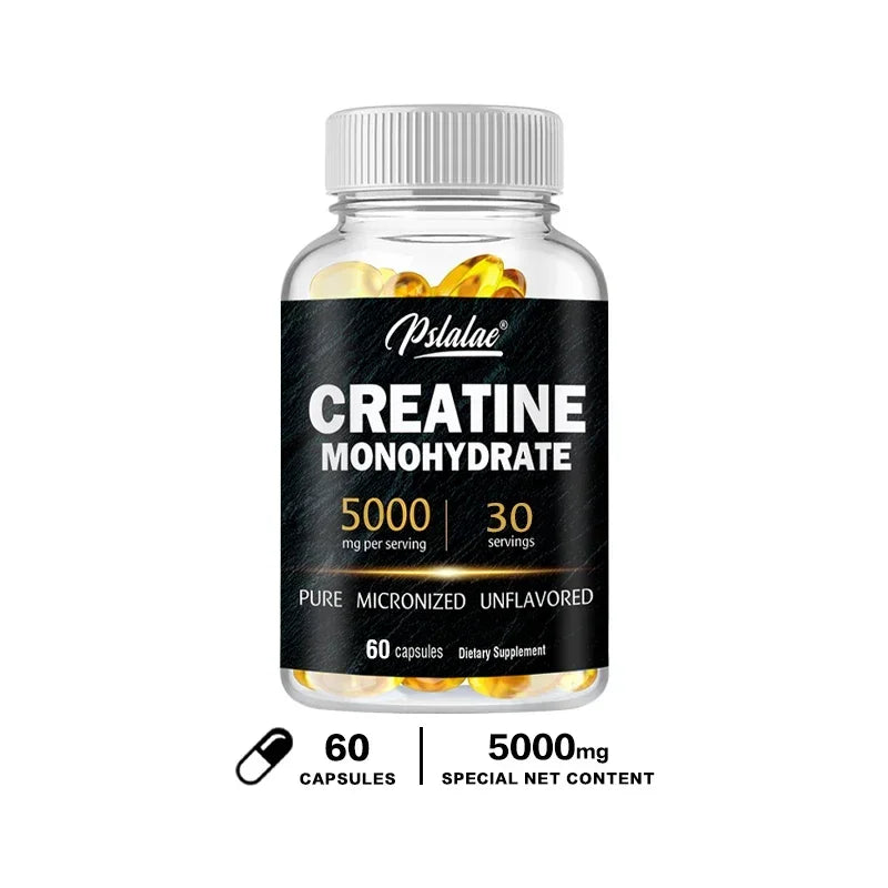 Creatine Monohydrate - Improves Athletic Performance, Strength, Endurance and Muscle BuildingSupplements