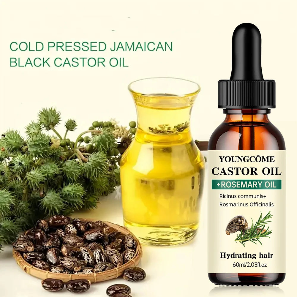 Castor & Rosemary Hair Growth Oil