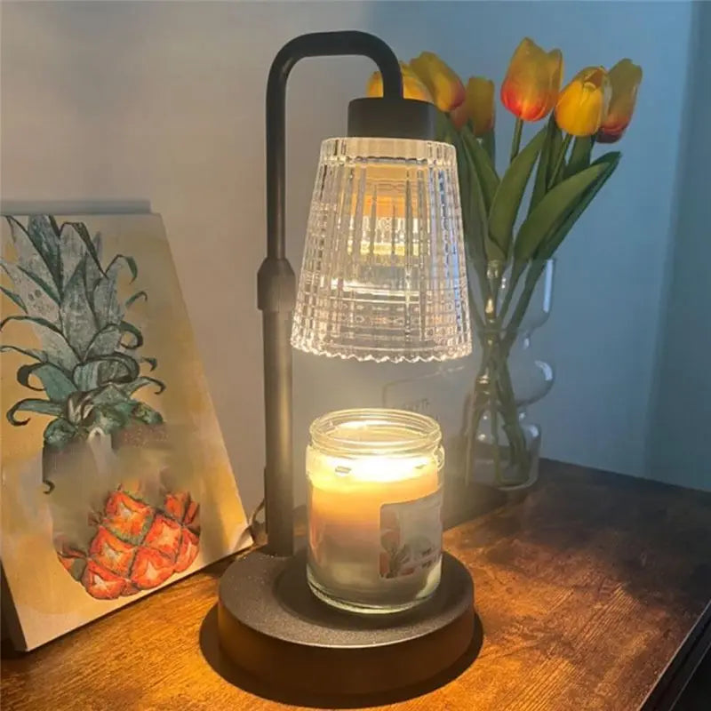 Dimmable Wax Melt Candle Warmer Lamp with Timer
