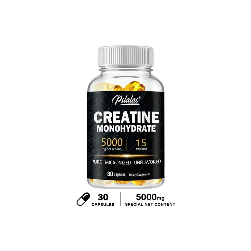 Creatine Monohydrate - Improves Athletic Performance, Strength, Endurance and Muscle BuildingSupplements