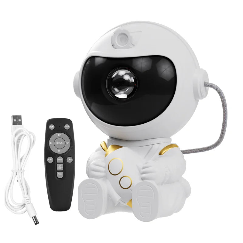 LED Galaxy Star Projector – Astronaut Starry Sky Night Light