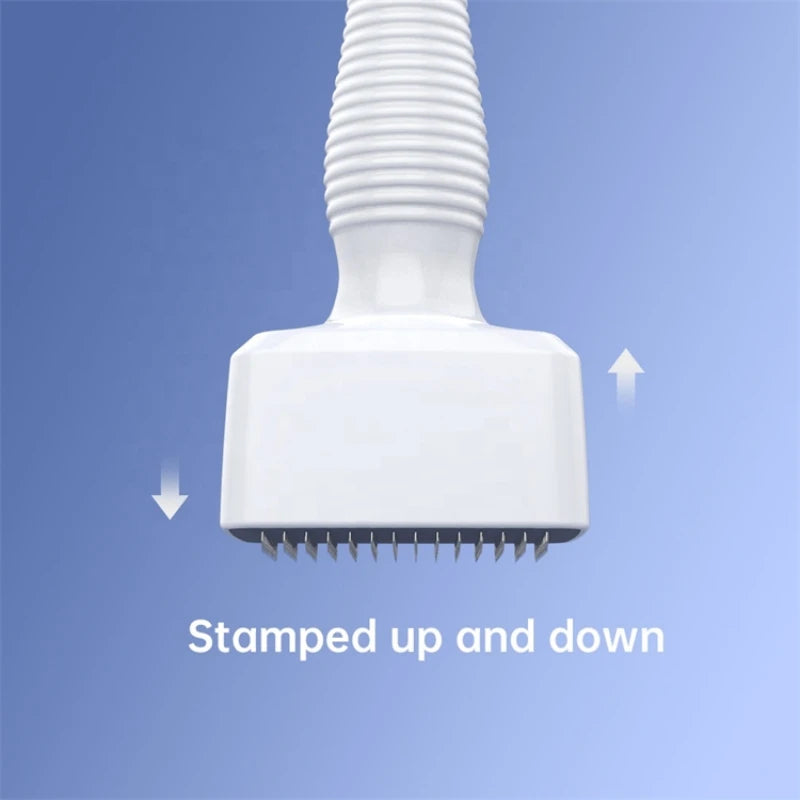 New Adjustable Derma Stamp Microneedle Microneedling 140 Pins Skin Care Beard Growth Scalp Hair