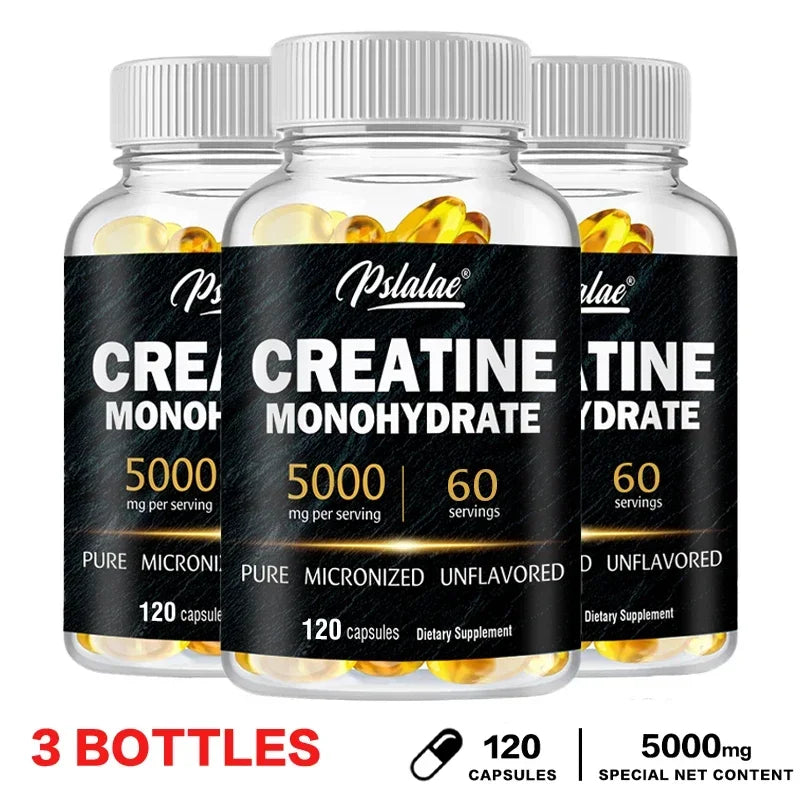 Creatine Monohydrate - Improves Athletic Performance, Strength, Endurance and Muscle BuildingSupplements