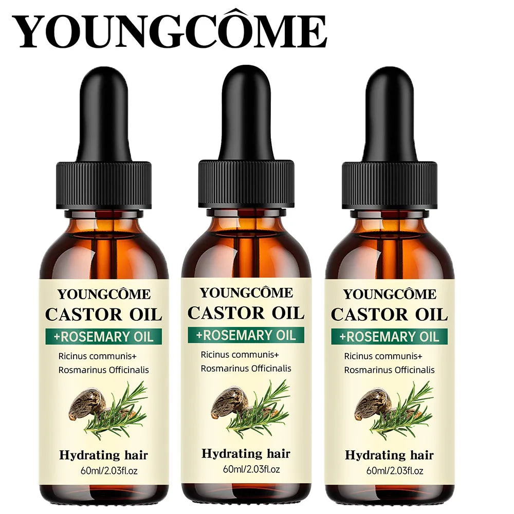 Castor & Rosemary Hair Growth Oil