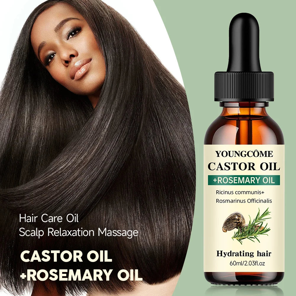 Castor & Rosemary Hair Growth Oil